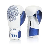 MANDALA WHITE/BLUE dámske rukavice 12 oz MANDALA WHITE/BLUE dámske rukavice 12 oz