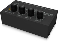 Behringer MX400 4-kanálový mono linkový mixér