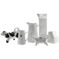 Porcelánová kanvička na mlieko fudge biela 70 ml Porcelánová kanvička na mlieko fudge biela 70 ml