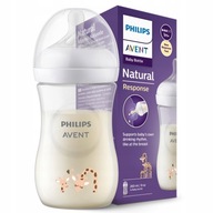 AVENT response Antikoliková fľaša 260ml žirafa