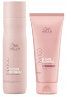 WELLA INVIGO RECHARGE SHAMPOO 250 + COOL BLOND CONDITIONER 200 ml