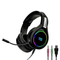 HERNÉ SLÚCHADLÁ RGB S MIKROFÓNOM PODSVIEČENÉ DRAČÍM DYCHOM HERNÉ SLÚCHADLÁ RGB S MIKROFÓNOM PODSVIEČENÉ DRAČÍM DYCHOM