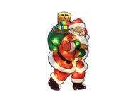 Rebelské vianočné osvetlenie - Santa Claus