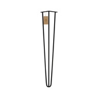 MORIA DESIGN Masívne kovové nábytkové nohy k stolíku Hairpin, 71 cm, priemer 12 mm MORIA DESIGN Masívne kovové nábytkové nohy k stolíku Hairpin, 71 cm, priemer 12 mm