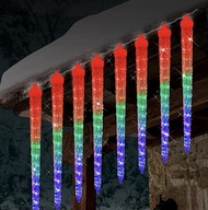REAL ICE ICE 40CM VIACFAREBNÉ LED LAMPY REAL ICE ICE 40CM VIACFAREBNÉ LED LAMPY