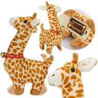 Hračky pre deti, darček Chodiaca a hrajúca sa žirafa na batérie