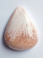FUSIMA Scolecit ružový kabošon ~3,4x2,6 cm č.6 FUSIMA Scolecit ružový kabošon ~3,4x2,6 cm č.6