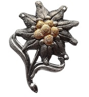 Edelweiss insígnie horských strelcov Bundeswehru Edelweiss insígnie horských strelcov Bundeswehru