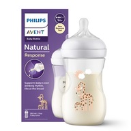 AVENT Responsive Bottle Prírodný dekor 260ml AVENT Responsive Bottle Prírodný dekor 260ml