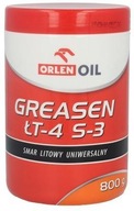 ORLEN GREASEN ŁT-4 S3 LÍTIOVÉ MAZIDLO 800G ORLEN GREASEN ŁT-4 S3 LÍTIOVÉ MAZIDLO 800G