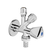 KOMBINOVANÝ UHOLOVÝ STOP VENTIL 1/2x3/4x3/8 DIAMANT KOMBINOVANÝ UHOLOVÝ STOP VENTIL 1/2x3/4x3/8 DIAMANT