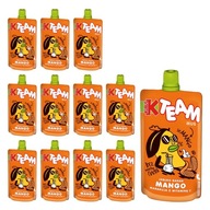 Kubuś MUS TEAM Mango Mučenka Vitamín C 12 x 100g Kubuś MUS TEAM Mango Mučenka Vitamín C 12 x 100g