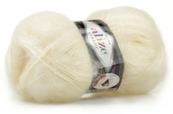 Alize Mohair Classic priadza č.01 - Krémová Alize Mohair Classic priadza č.01 - Krémová