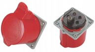 Panelová zásuvka 32A/5P 400V IP44 Tarel Panelová zásuvka 32A/5P 400V IP44 Tarel
