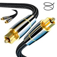OPTICKÝ KÁBEL TOSLINK T-T SPDIF GOLD OPTICKÝ KÁBEL TOSLINK T-T SPDIF GOLD