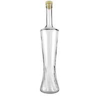 Sklenená fľaša LIKÉR 500ml s korkom SADA 4 kusov na vínny likér Sklenená fľaša LIKÉR 500ml s korkom SADA 4 kusov na vínny likér