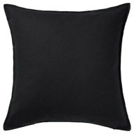 IKEA GURLI obliečka na vankúš čierna 50x50 cm IKEA GURLI obliečka na vankúš čierna 50x50 cm