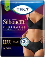 8x TENA Lady Pants Plus Noir L