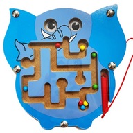Logické puzzle s magnetickým bludiskom Logické puzzle s magnetickým bludiskom