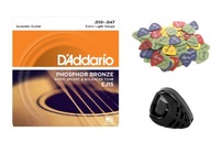 gitarové struny D'ADDARIO EJ 15 + ZDARMA gitarové struny D'ADDARIO EJ 15 + ZDARMA