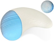 MOONDREAM Memory Foam profilovaný vankúš 40x60x12,5 na spanie, obojstranný MOONDREAM Memory Foam profilovaný vankúš 40x60x12,5 na spanie, obojstranný