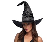 Satin Black Witch Halloween čarodejnícky klobúk Boland Satin Black Witch Halloween čarodejnícky klobúk Boland