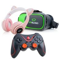 3D VR okuliare + GAMEPAD VIANOČNÝ DARČEK 3D VR okuliare + GAMEPAD VIANOČNÝ DARČEK