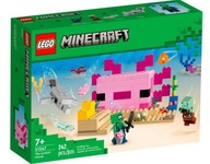 Minecraft blokuje 21247 Axolotlov dom