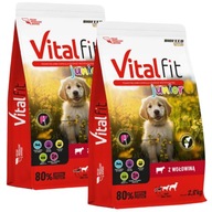 BIOFEED VITALFIT Suché krmivo s hovädzím mäsom pre psov a šteniatka, vrece 2,8 kg x 2 BIOFEED VITALFIT Suché krmivo s hovädzím mäsom pre psov a šteniatka, vrece 2,8 kg x 2