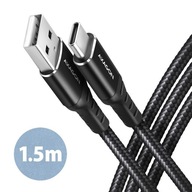 BUCM-AM15AB USB-C – kábel USB-A, 1,5 m, USB 2.0, 3A BUCM-AM15AB USB-C – kábel USB-A, 1,5 m, USB 2.0, 3A