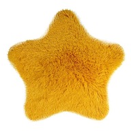 Koberec 60 cm Soft Star star eko kožušina žltá
