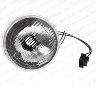 Vložka lampy 5 3/4 palca, rebrované sklo, harley