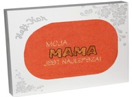 VYŠÍVANÝ UTERÁK PRE MAMIČKU 70x140 DARČEKOVÁ KRABIČKA VYŠÍVANÝ UTERÁK PRE MAMIČKU 70x140 DARČEKOVÁ KRABIČKA