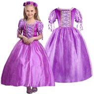 ŠATY RAPUNzel KOSTÝMOVÝ OUTFIT 146/152 (140) ŠATY RAPUNzel KOSTÝMOVÝ OUTFIT 146/152 (140)