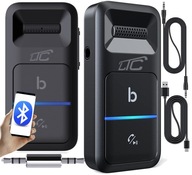 BLUETOOTH 5.3 AUDIO AUX PRIJÍMAČ VYSIELAČ DO AUTO BATÉRIE 280mAh BLUETOOTH 5.3 AUDIO AUX PRIJÍMAČ VYSIELAČ DO AUTO BATÉRIE 280mAh