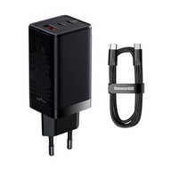 BASEUS RÝCHLA SIEŤOVÁ NABÍJAČKA GaN3 Pro VÝKONNÝ ZDROJ 65W 2xUSB-C/USB BASEUS RÝCHLA SIEŤOVÁ NABÍJAČKA GaN3 Pro VÝKONNÝ ZDROJ 65W 2xUSB-C/USB