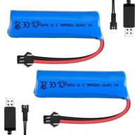 Batéria Ni-MH 3,7V 1500mAh Batéria s USB