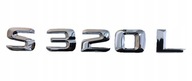 S320L LIDGE ZNAK MERCEDES W220 W221 W222 W140