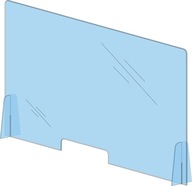 Kryt z plexiskla.VEĽKÉ XXL ochranné sklo 95x70cm