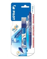 Guľôčkové pero FriXion Clicker modrý 0,7 + náplne