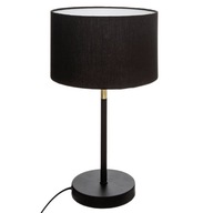 STOLNÁ NOČNÁ LAMPA čierna s tienidlom JULE 22x42 STOLNÁ NOČNÁ LAMPA čierna s tienidlom JULE 22x42