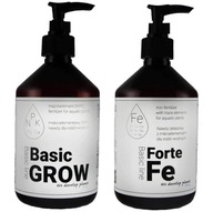 QualDrop Basic Grow + Fe Forte 2x500ml SET QualDrop Basic Grow + Fe Forte 2x500ml SET