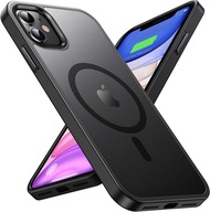 Puzdro pre Apple iPhone 11 MAGSAFE MATTE BLACK CASE + 9H Glass