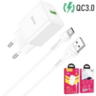 QC3.0 18W rýchla nástenná nabíjačka + kábel typu C QC3.0 18W rýchla nástenná nabíjačka + kábel typu C