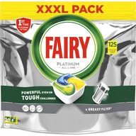 Kapsule do umývačky riadu FAIRY Platinum Lemon 125 ks.