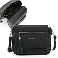 Kožená kabelka čierna kožená messenger bags