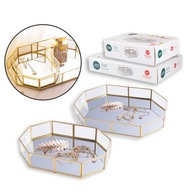 Dekoračný podnos Zlatý zrkadlový podnos SET 2 ks Altom Design Golden Honey Dekoračný podnos Zlatý zrkadlový podnos SET 2 ks Altom Design Golden Honey