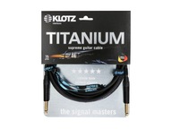 KLOTZ TI-0300 PSP TITANIUM gitarový kábel 3 m KLOTZ TI-0300 PSP TITANIUM gitarový kábel 3 m