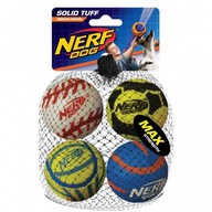 Tenisové loptičky NERF, 6,4 cm, 4 KS/BAL Tenisové loptičky NERF, 6,4 cm, 4 KS/BAL