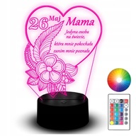 LED NOČNÁ LAMPA KE DŇU MATIEK MÁME KVETY NÁZOV 3D LED NOČNÁ LAMPA KE DŇU MATIEK MÁME KVETY NÁZOV 3D